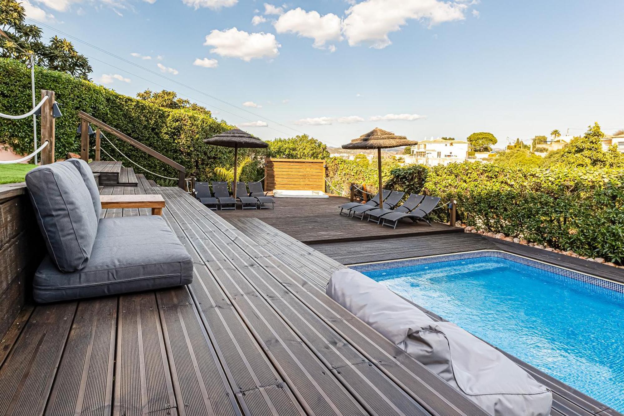 Villa Arade Riverside - Jacuzzi And Heated Pool By Side Villas Силвес Екстериор снимка